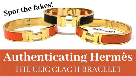 fake hermes vs real bracelet|hermes clic clac h false.